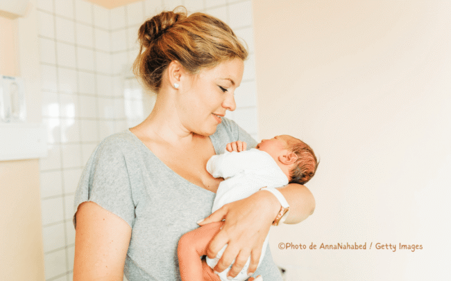 Mois d'or pour une mère et son bébé